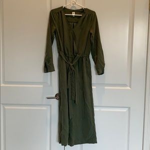 Olive green brand new jumpsuit